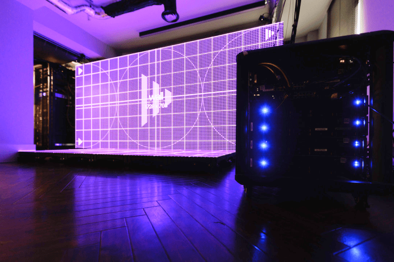 Disguise xR stage and hardware