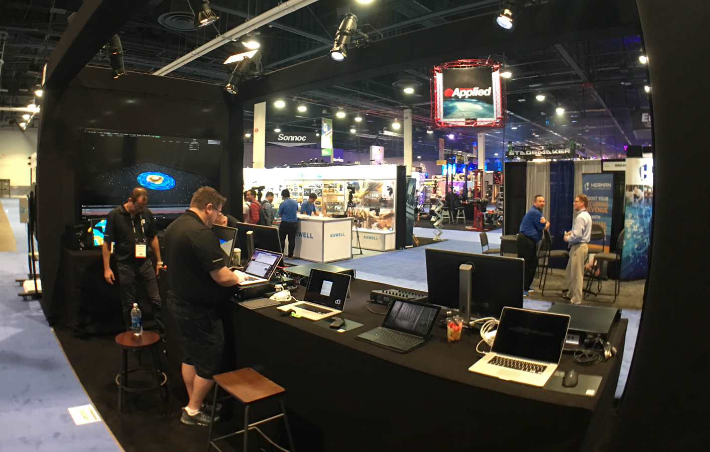 disguise at INFOCOMM 2016 in Las Vegas