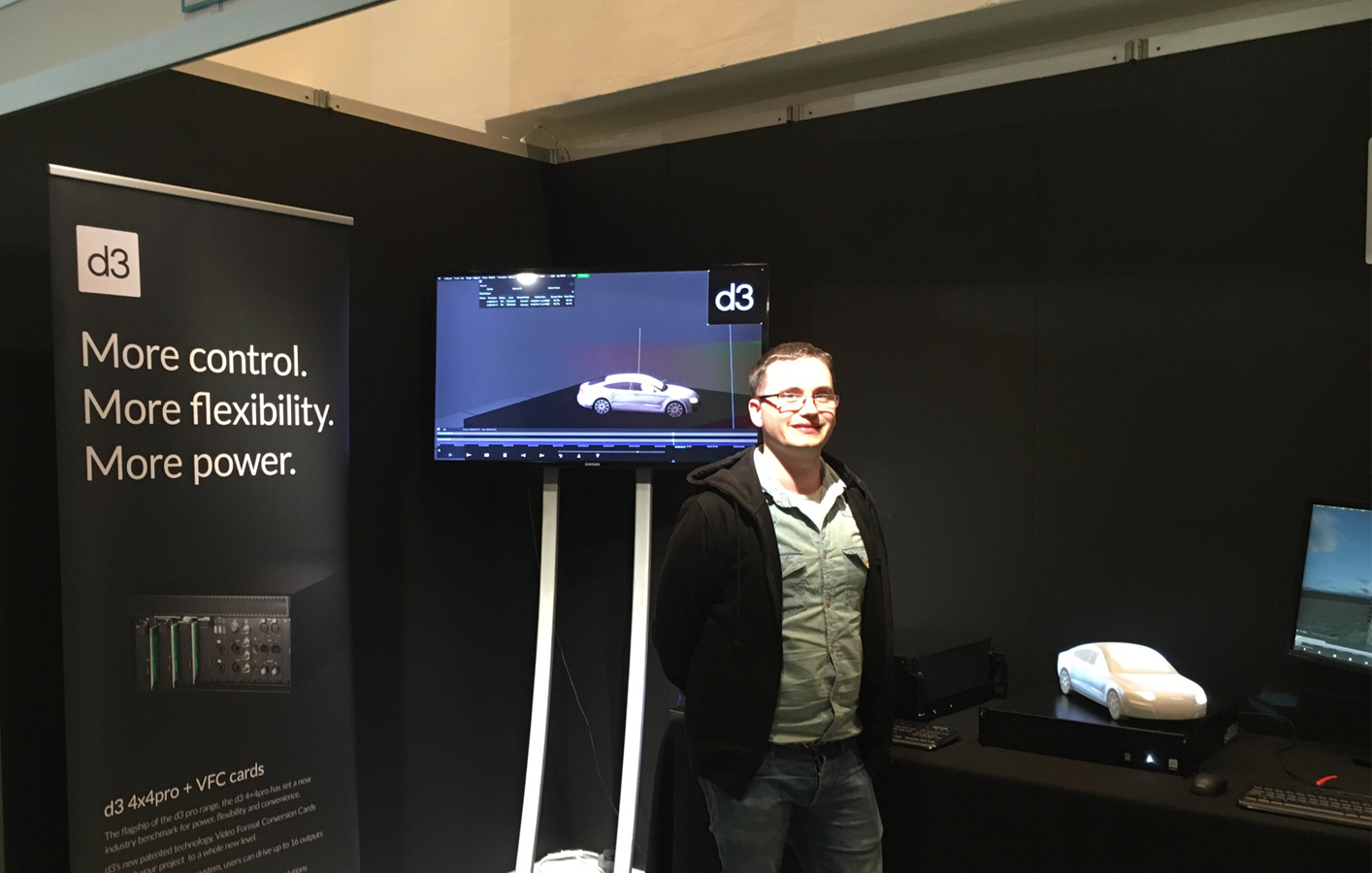 disguise exhibit at PLASA Focus Leeds