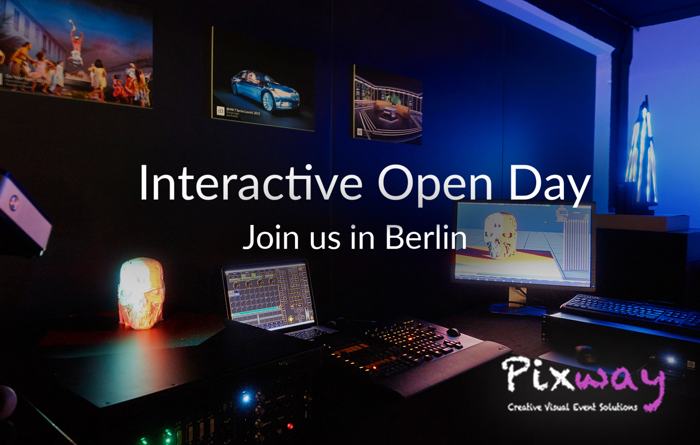 Pixway and disguise - Interactive Open Day in Berlin