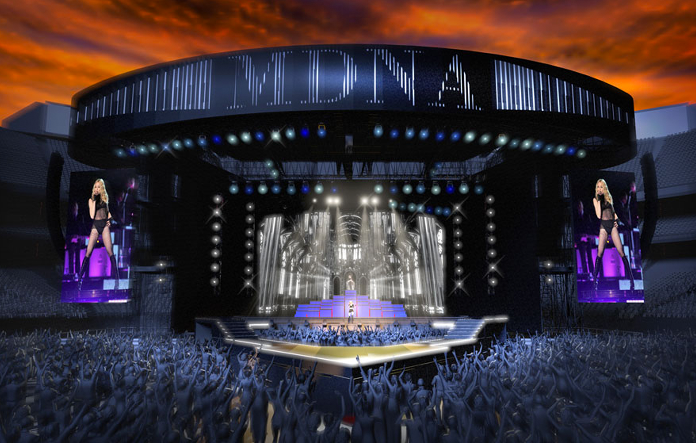 disguise used on MDNA tour