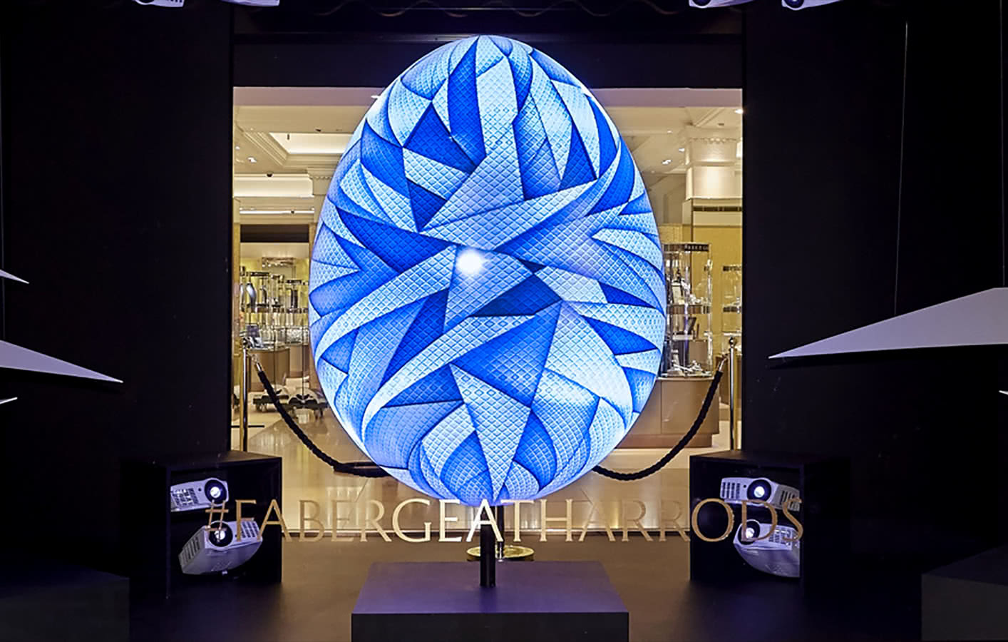 faberge egg pendant harrods