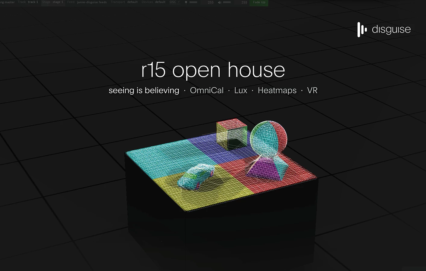 Discover OmniCal, Lux and more at disguise Open Houses