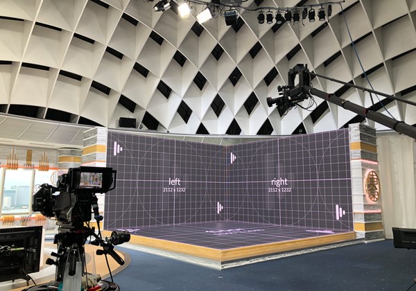 Hibino's disguise xR stage system powers Fuji Television's large-scale sports broadcast studio