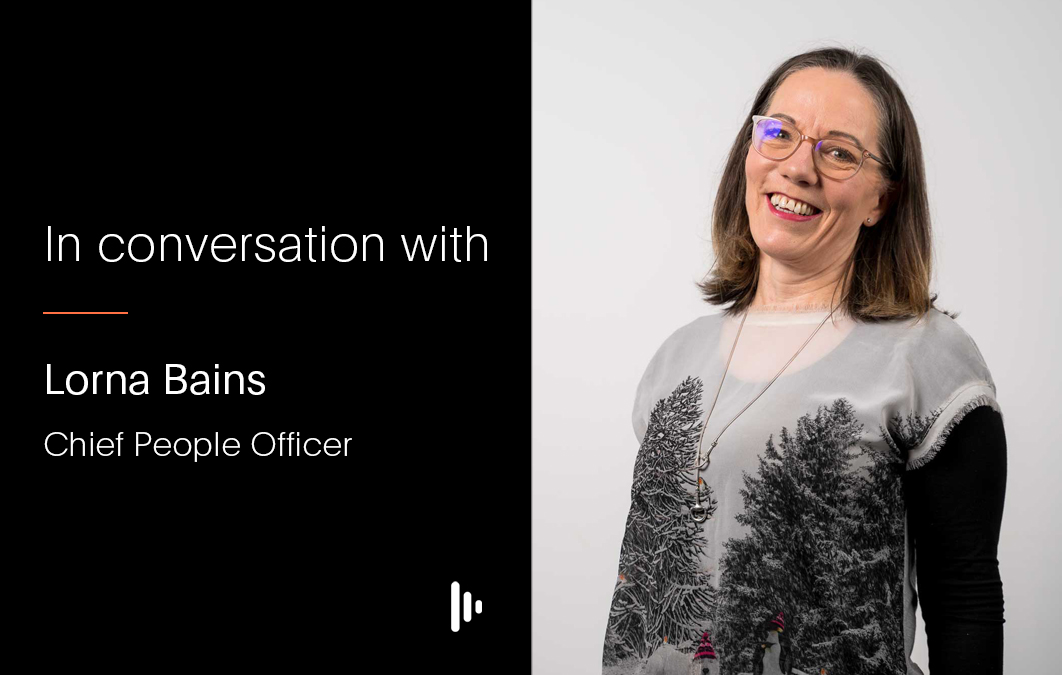 In conversation with Lorna Bains, Chief People Officer at disguise