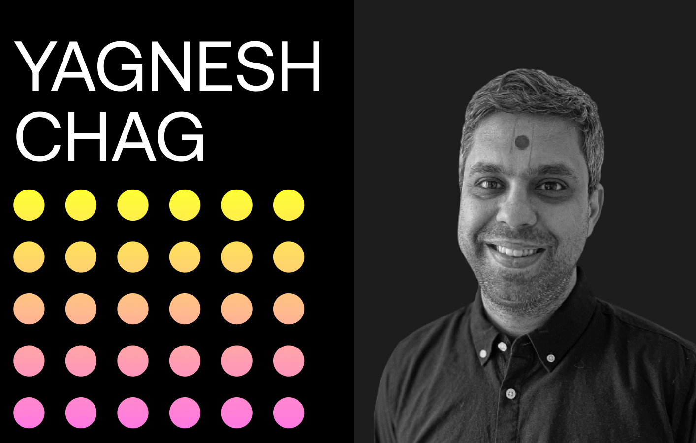 Meet our Mental Health Buddy, Yagnesh Chag