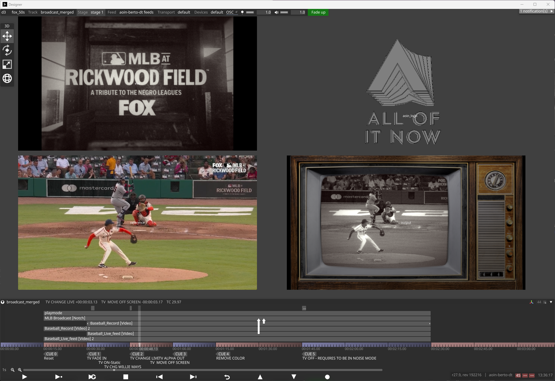 FOX Sports GUI