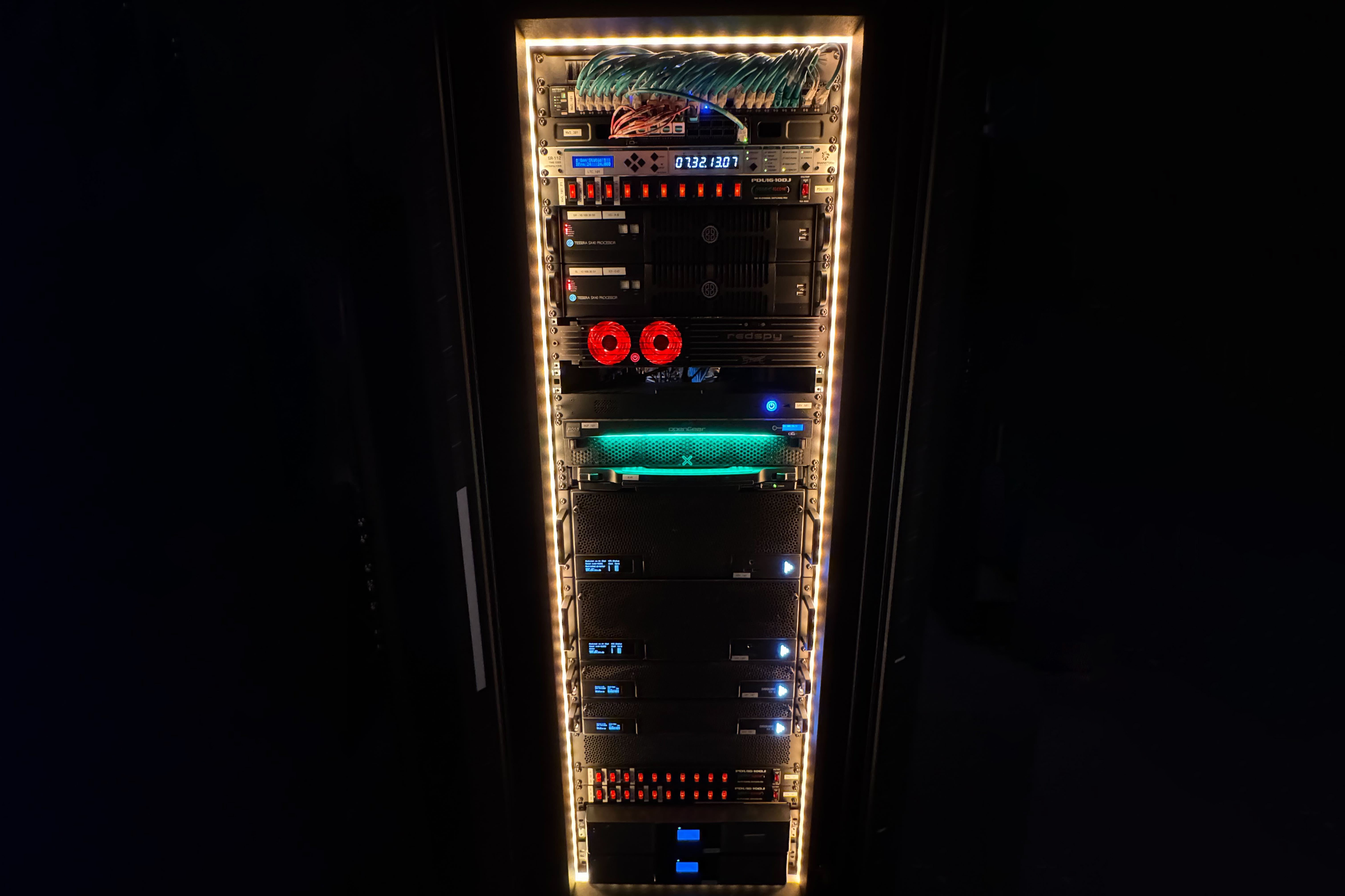 Studio Pro rack - includes best-in-class virtual production hardware