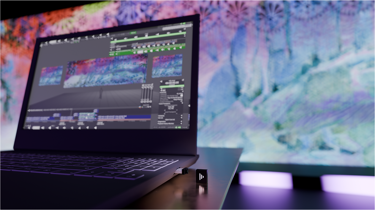 Laptop with X1 and Designer open