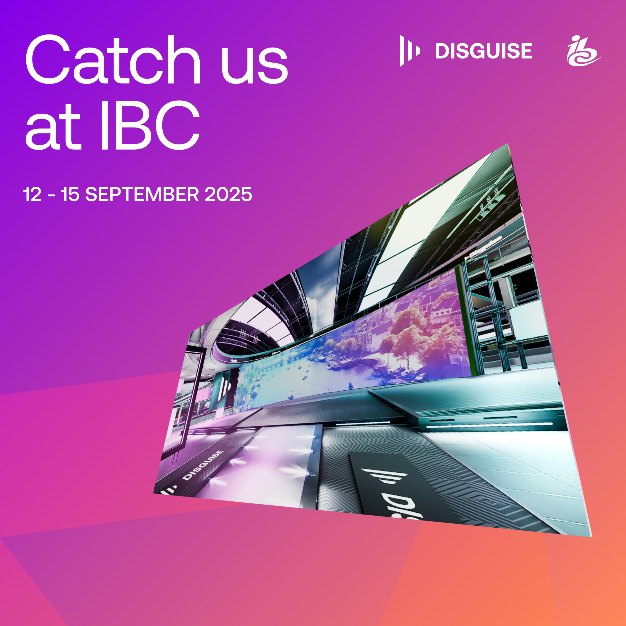 Catch us at IBC 2025