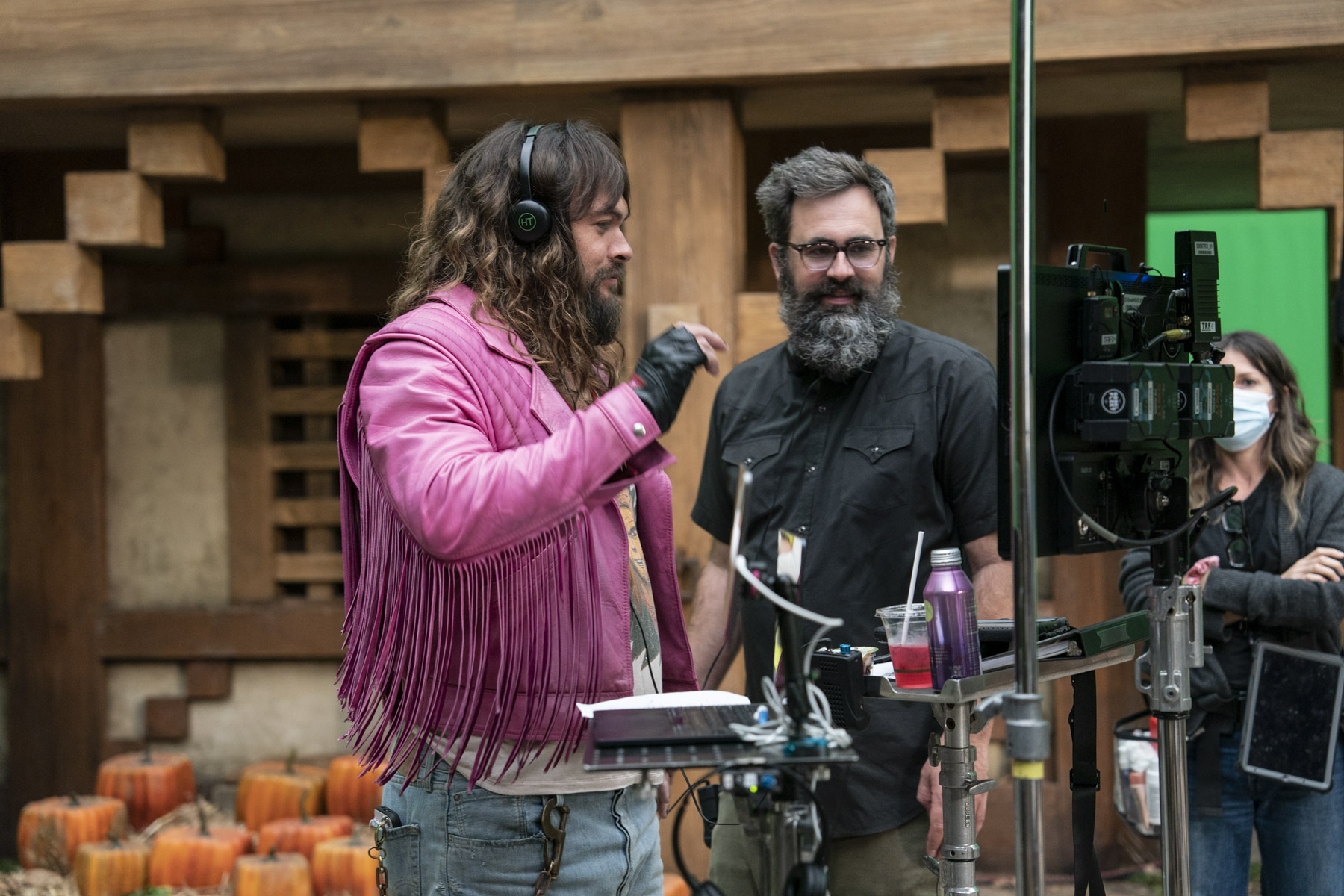 minecraft movie disguise services virtual production art department jason momoa