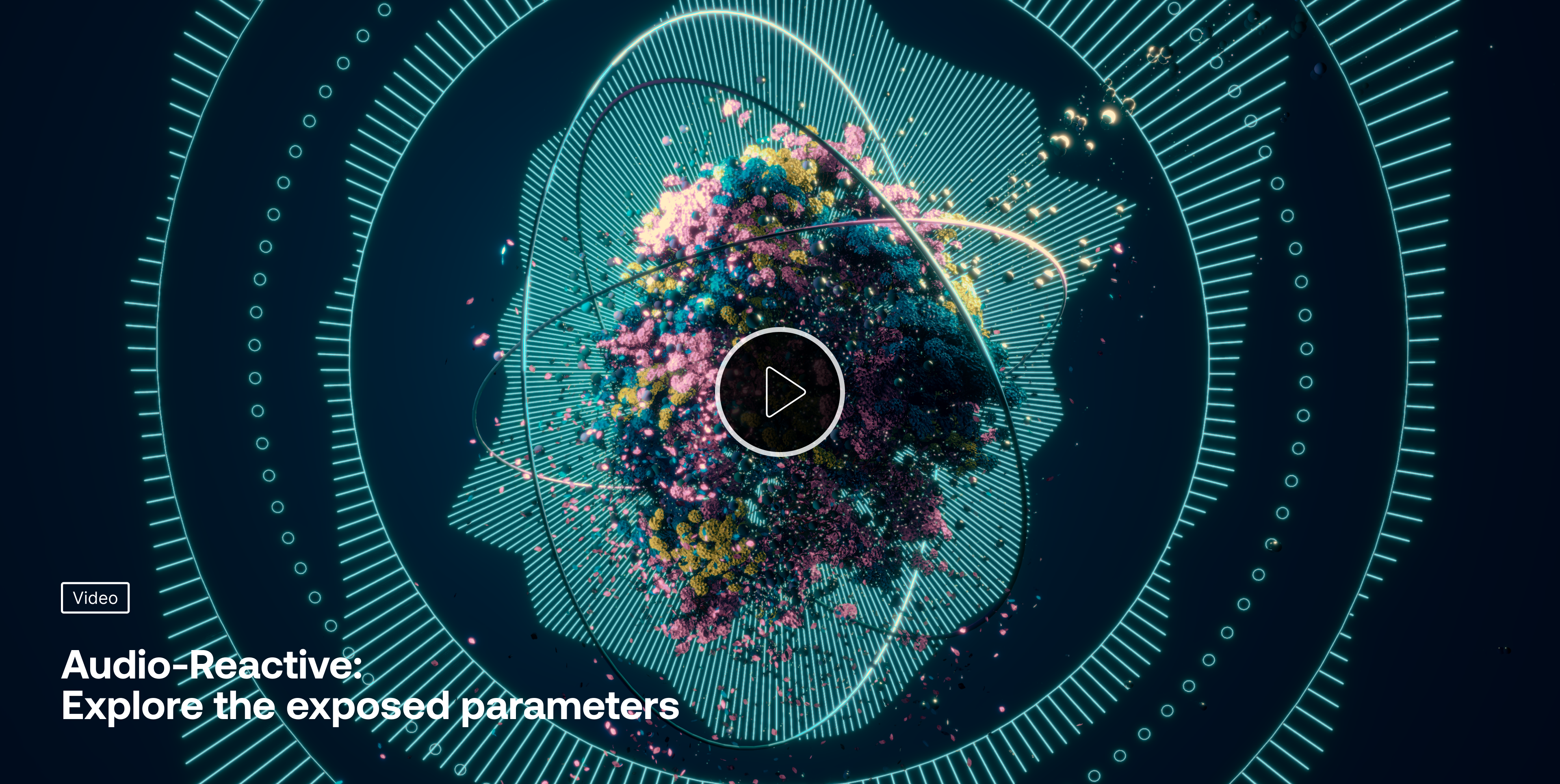 audio-reactive notch block gx 3+ disguise