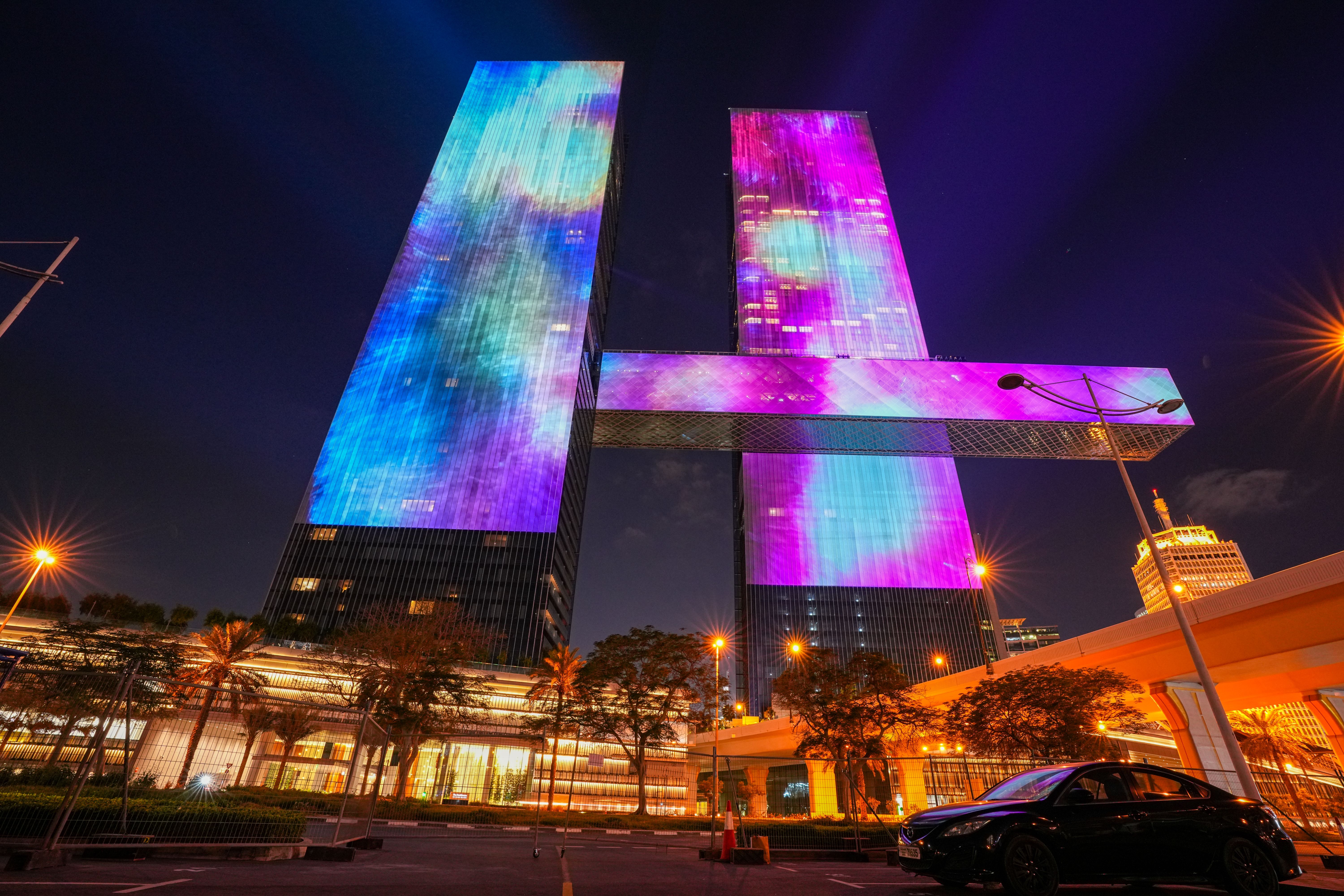 one&only za'abeel immersive projection experience