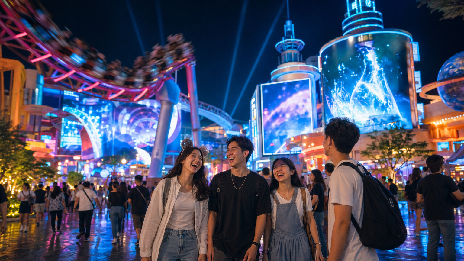 disguise themed attractions real-time content immersive experience