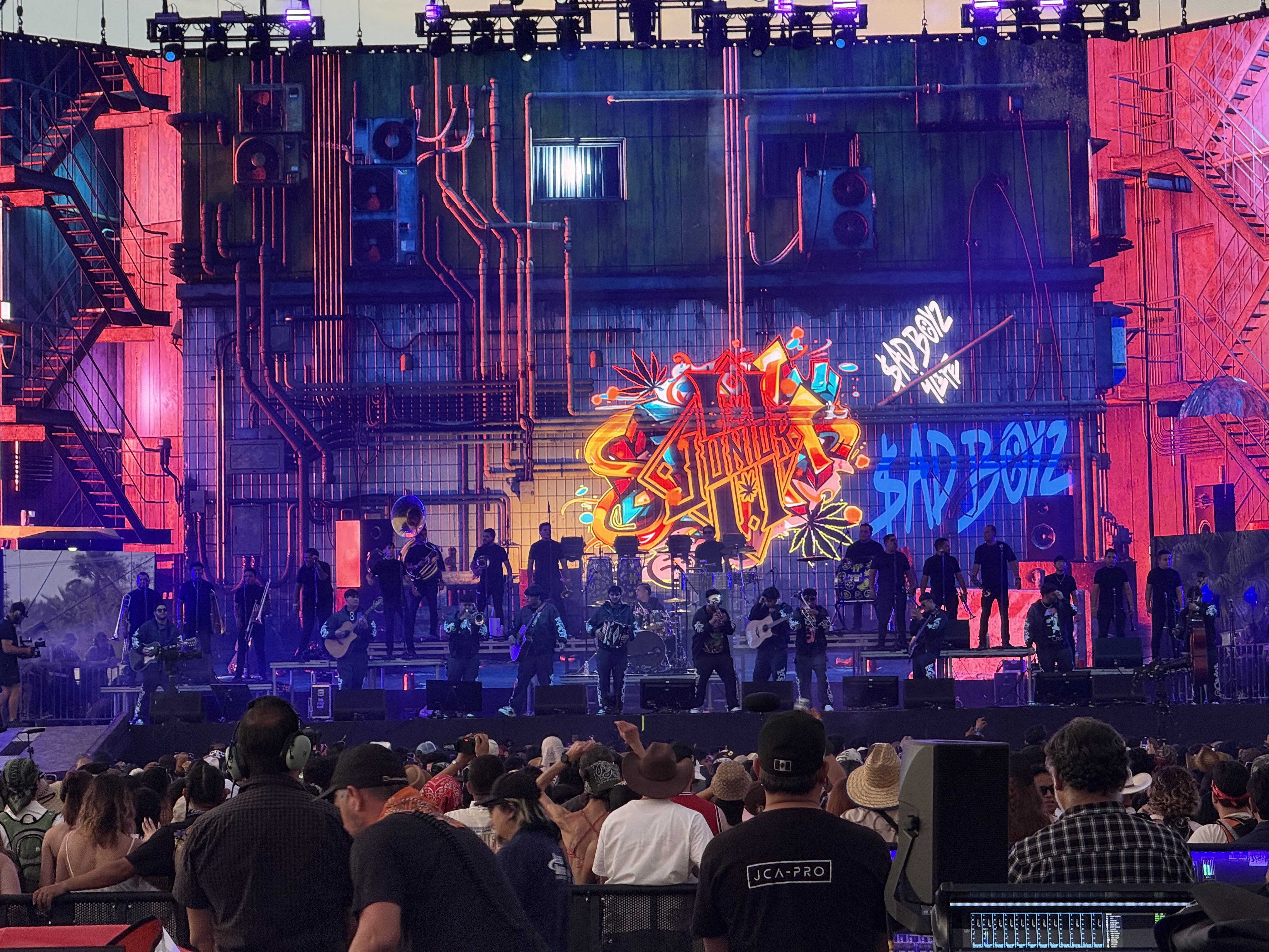 Junior H at Coachella 