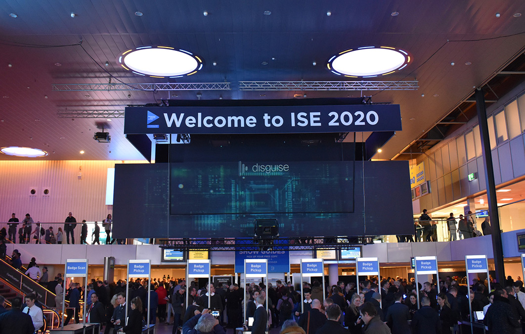 Entrance for ISE 2020