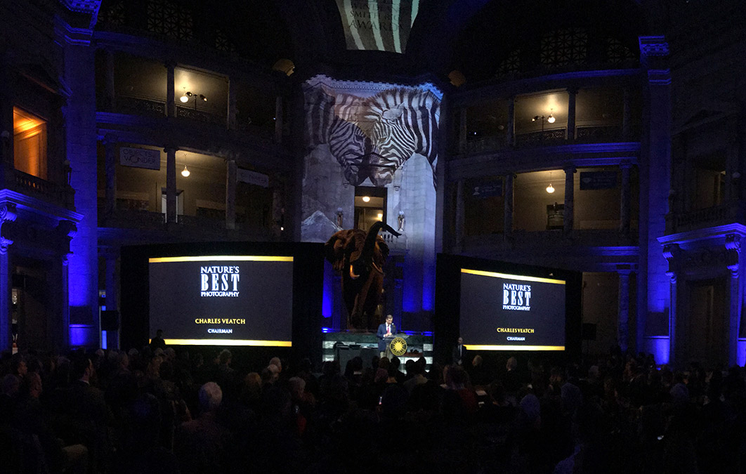 Stage design for Nature's Best Photography awards