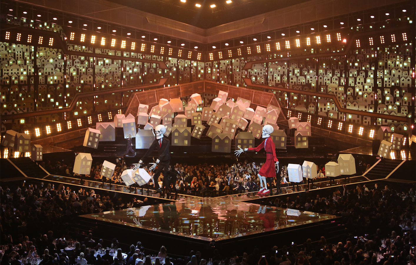 Stage design for Brit awards