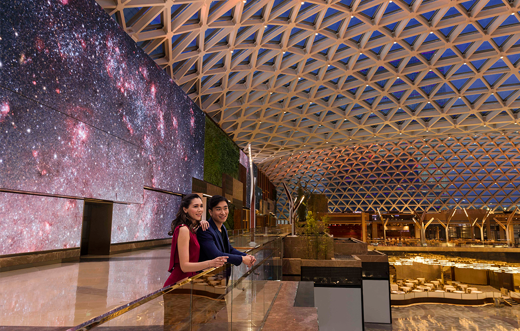 front desk on MGM Cotai hotel and casino