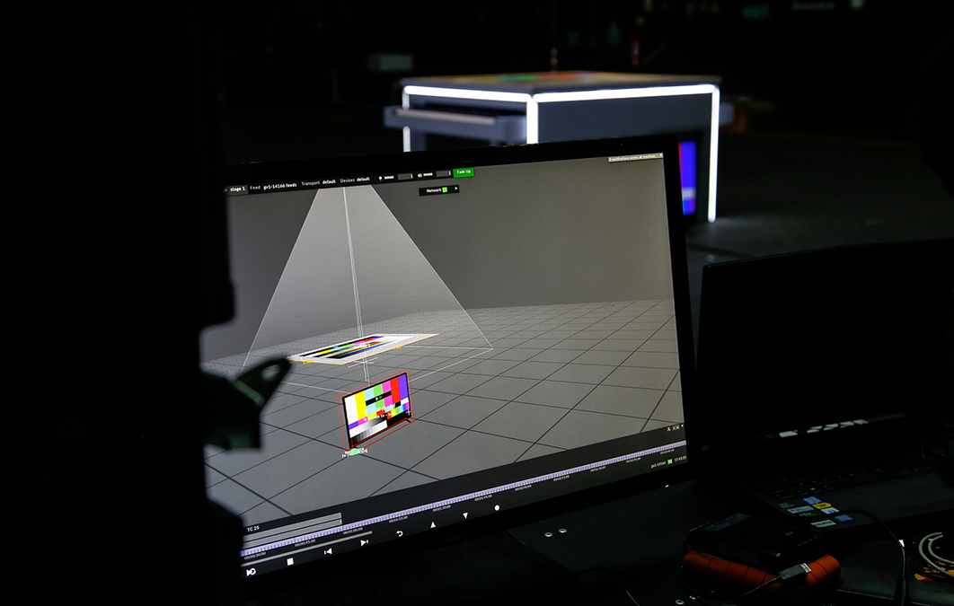 Computer screen showing Designer project