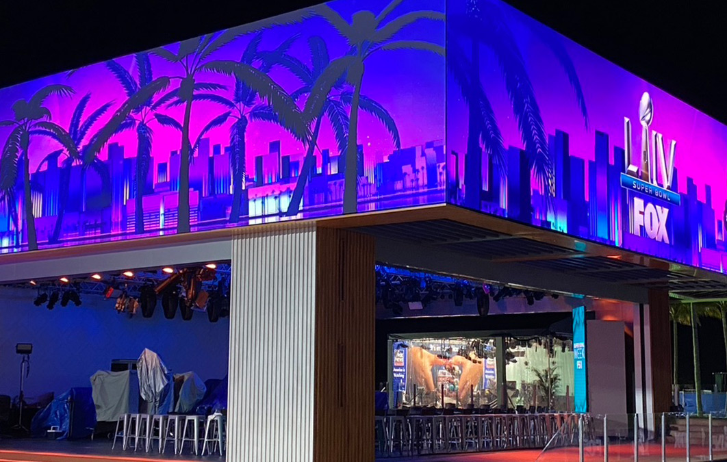 Fox's studio for NFL coverage