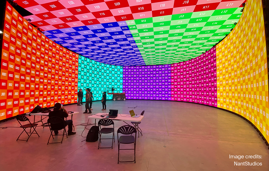 360 LED stage