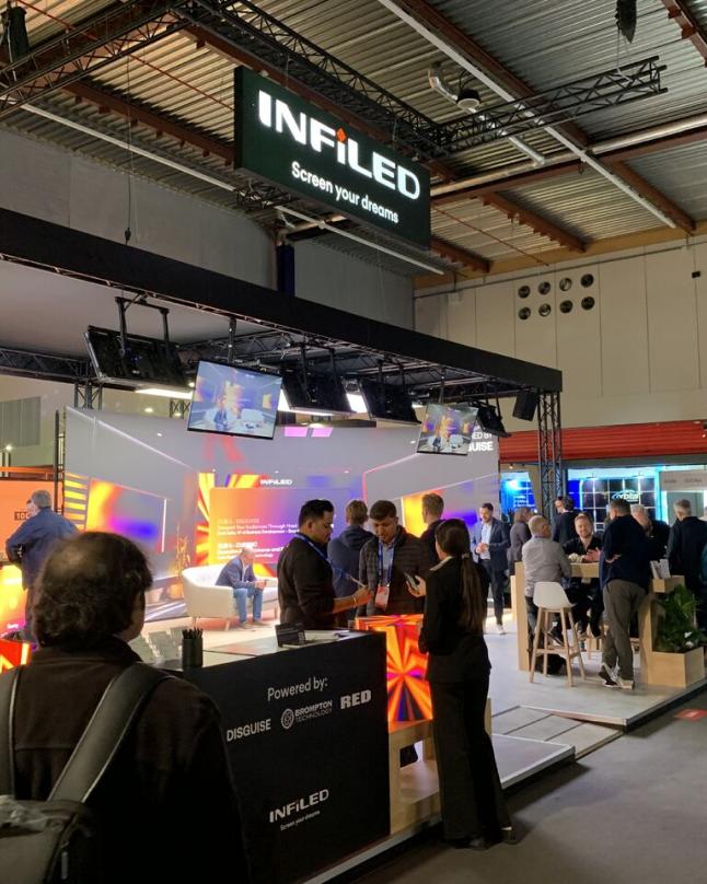 INFiLED Stand at IBC 2024