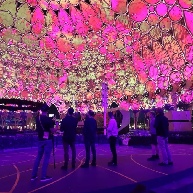 Visitors to Expo City projections