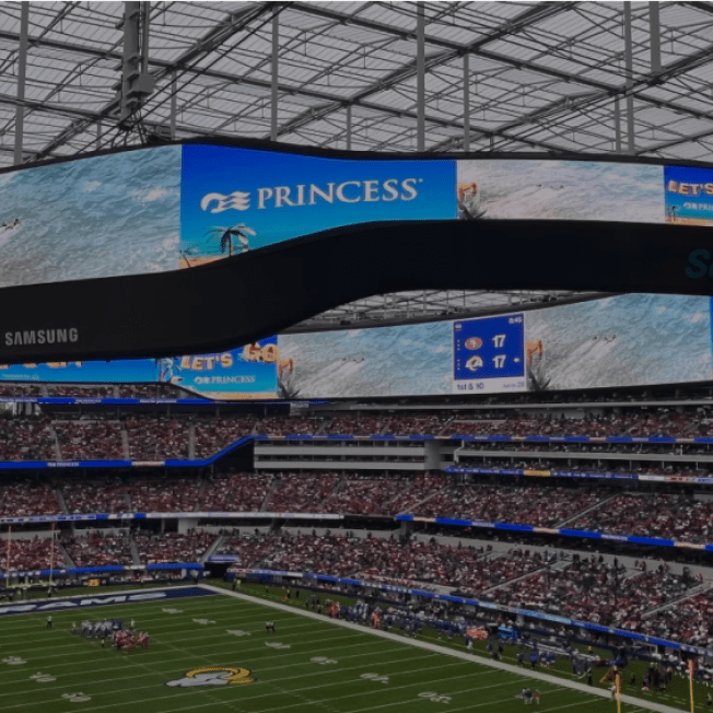 Snap and LA Rams brand activation