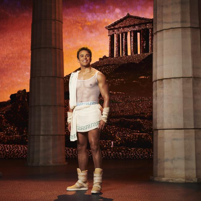 Disney Hercules west end projection