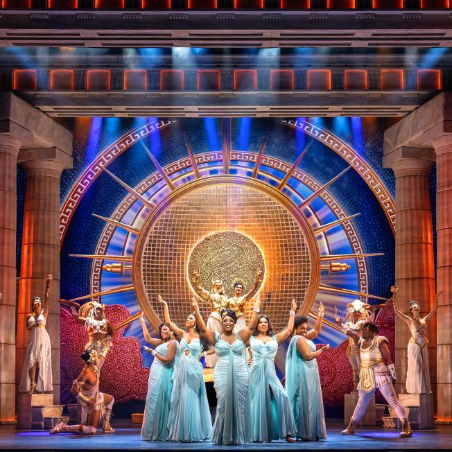 Disney Hercules west end projection