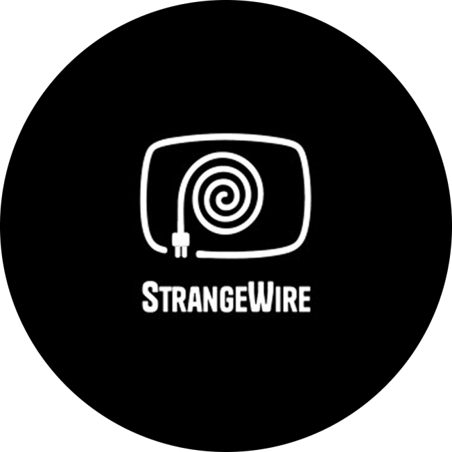 Strange wire logo