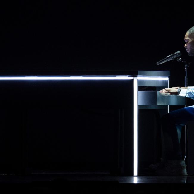 DAVE performing at Brit awards