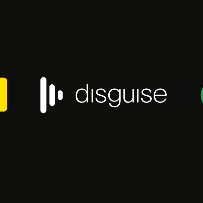 Logos for Disguise, Kwanda and Workfinder