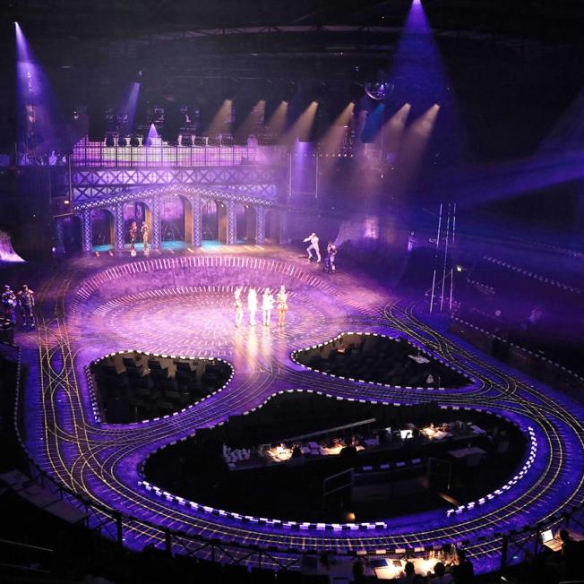 Stage production of Starlight Express