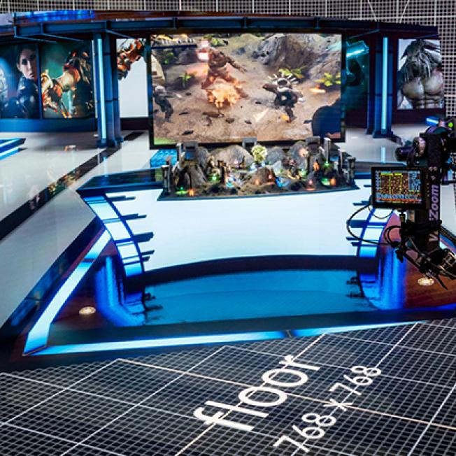 xr stage used for esport broadcast