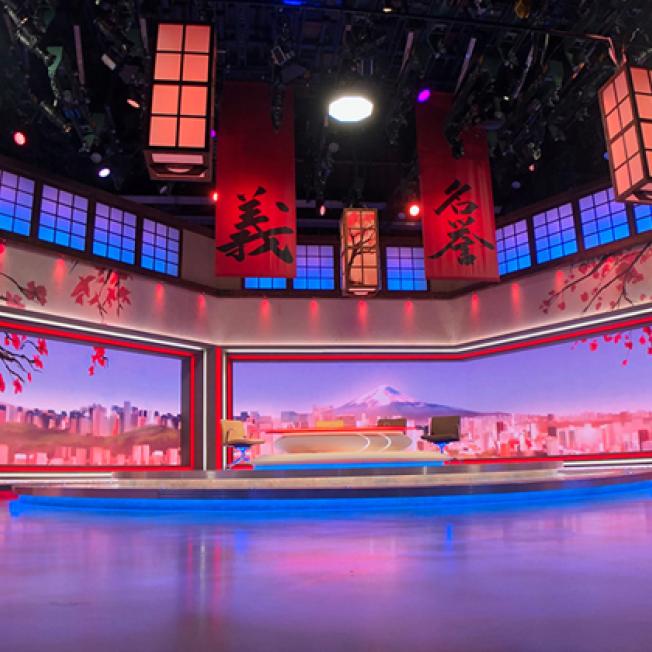 digital studio for broadcast in Japan