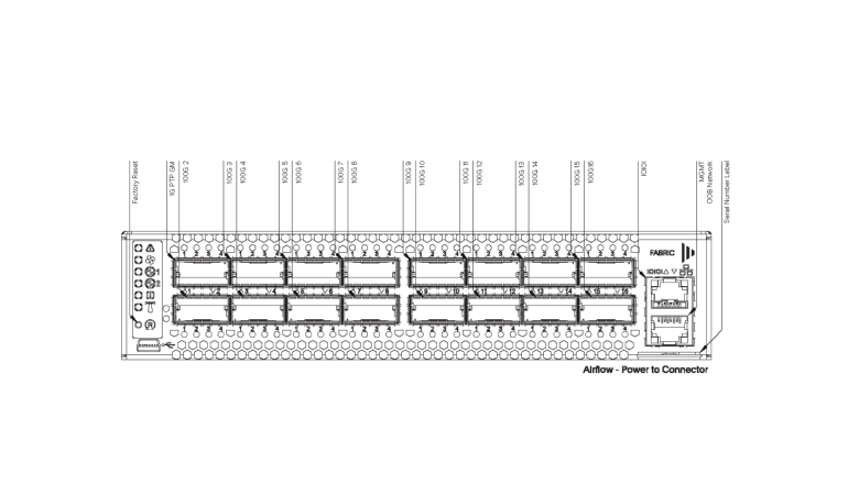 Fabric front panel drawing