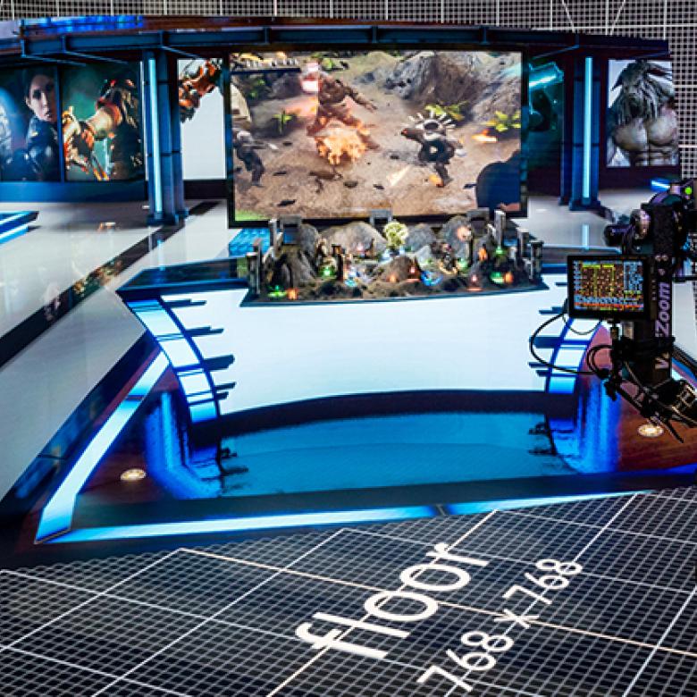 xr stage used for esport broadcast