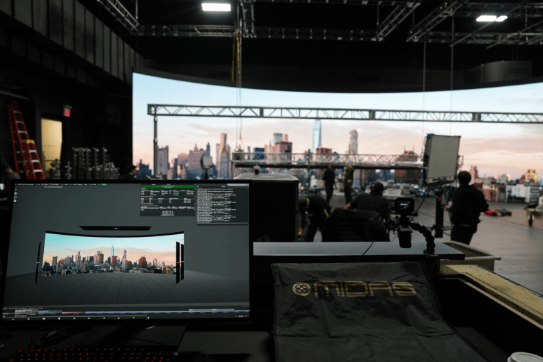 Using Designer in virtual production for Film and TV	