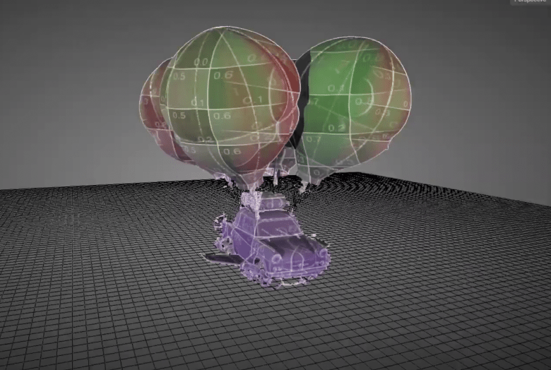 Mapping Matter 3D scene
