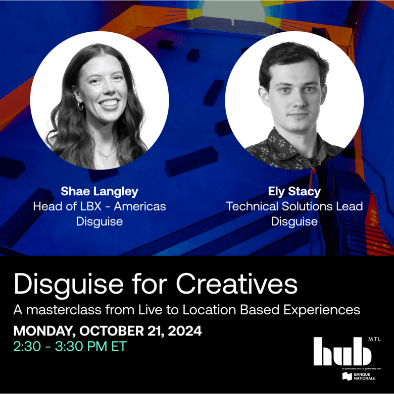 Disguise for Creatives Masterclass