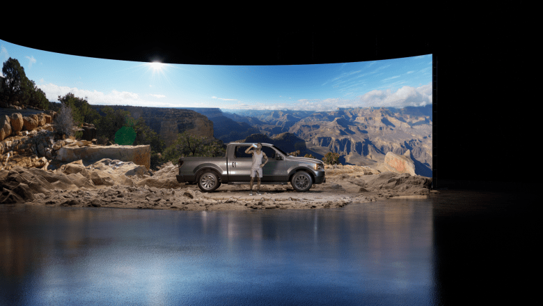 Previsualization for commercial shoot