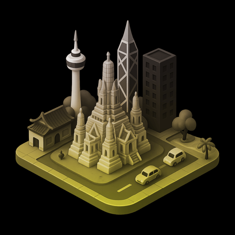 illustration of Thailand