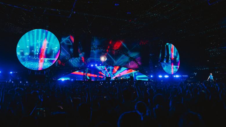 disguise coldplay music of the sphere world tour