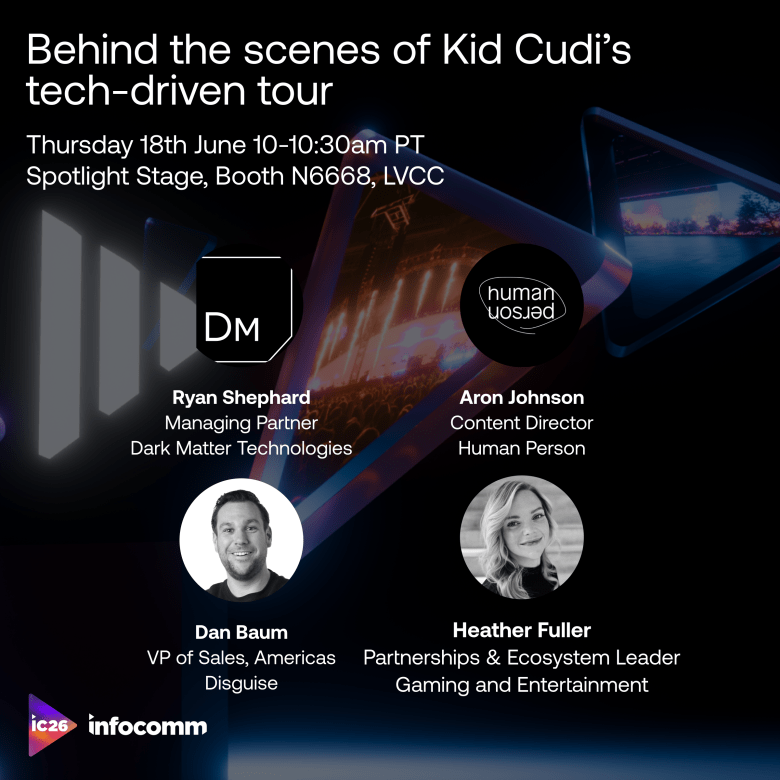 InfoComm 2026: Kid Cudi Tour