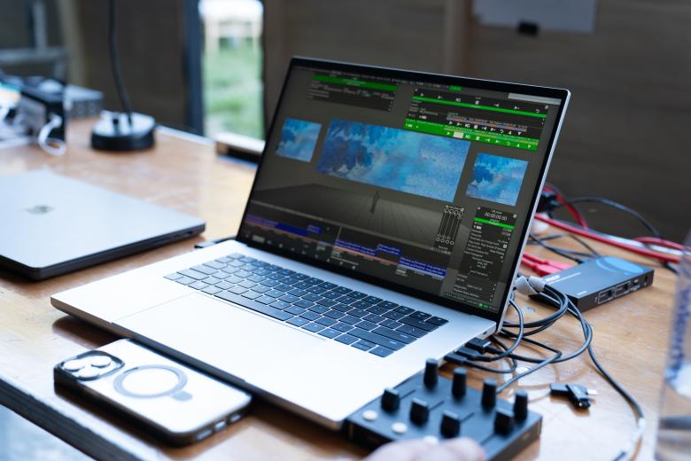 Laptop with Designer for X series project