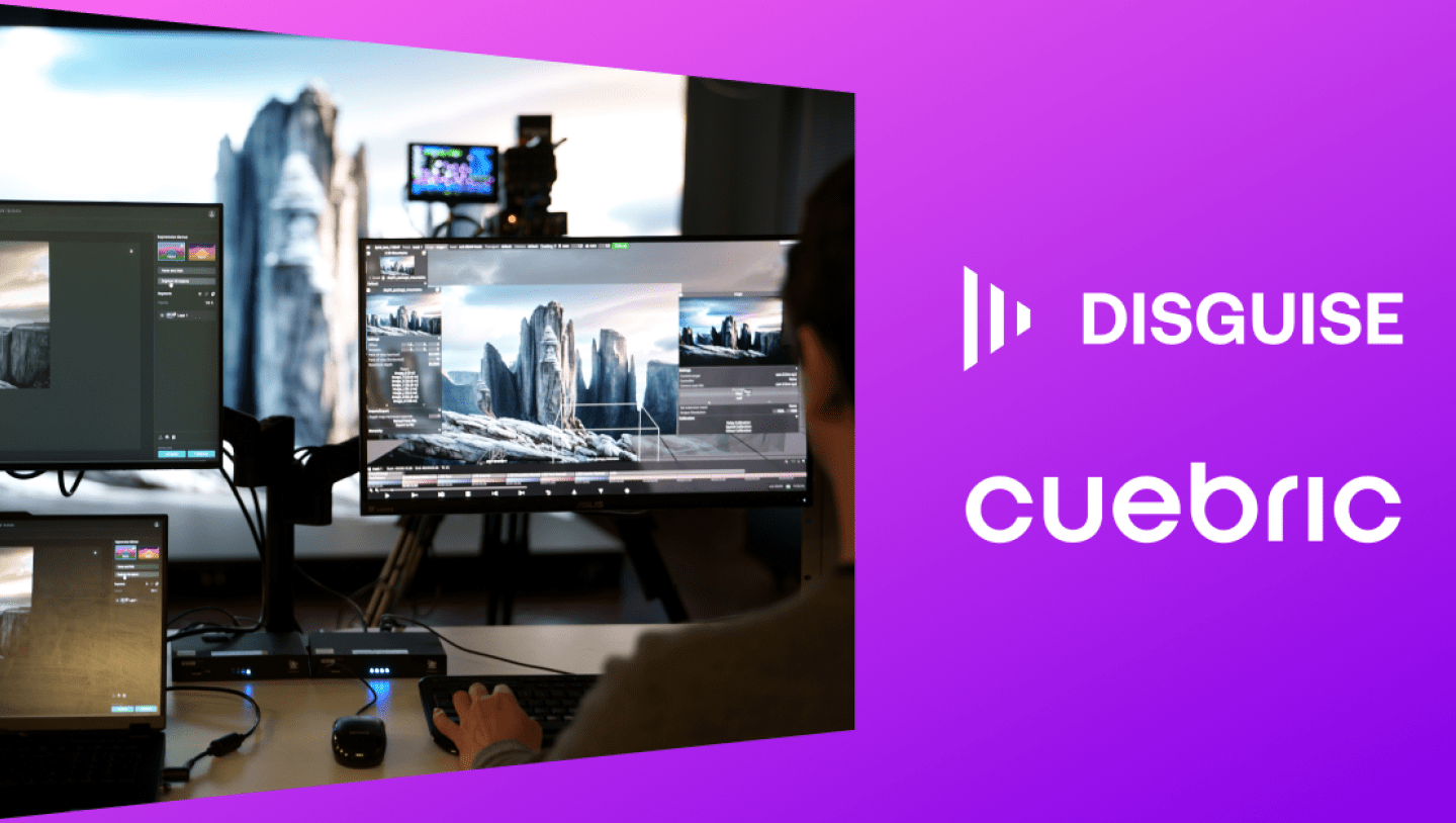 Cuebric and Disguise partner for 2.5D workflows