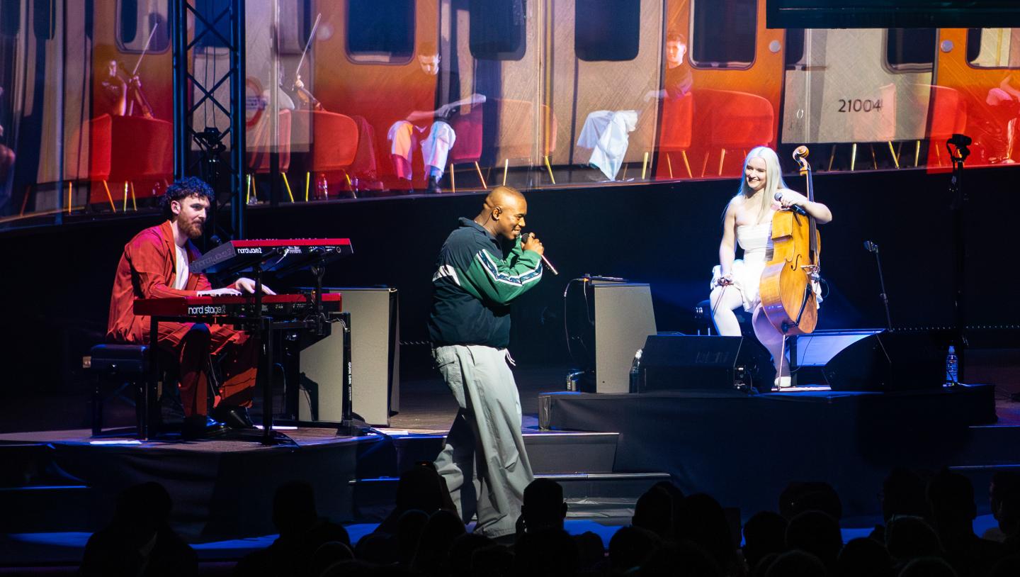 Clean Bandit at the Brits Powered By Disguise 