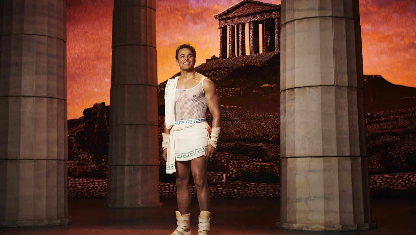 Disney Hercules west end projection